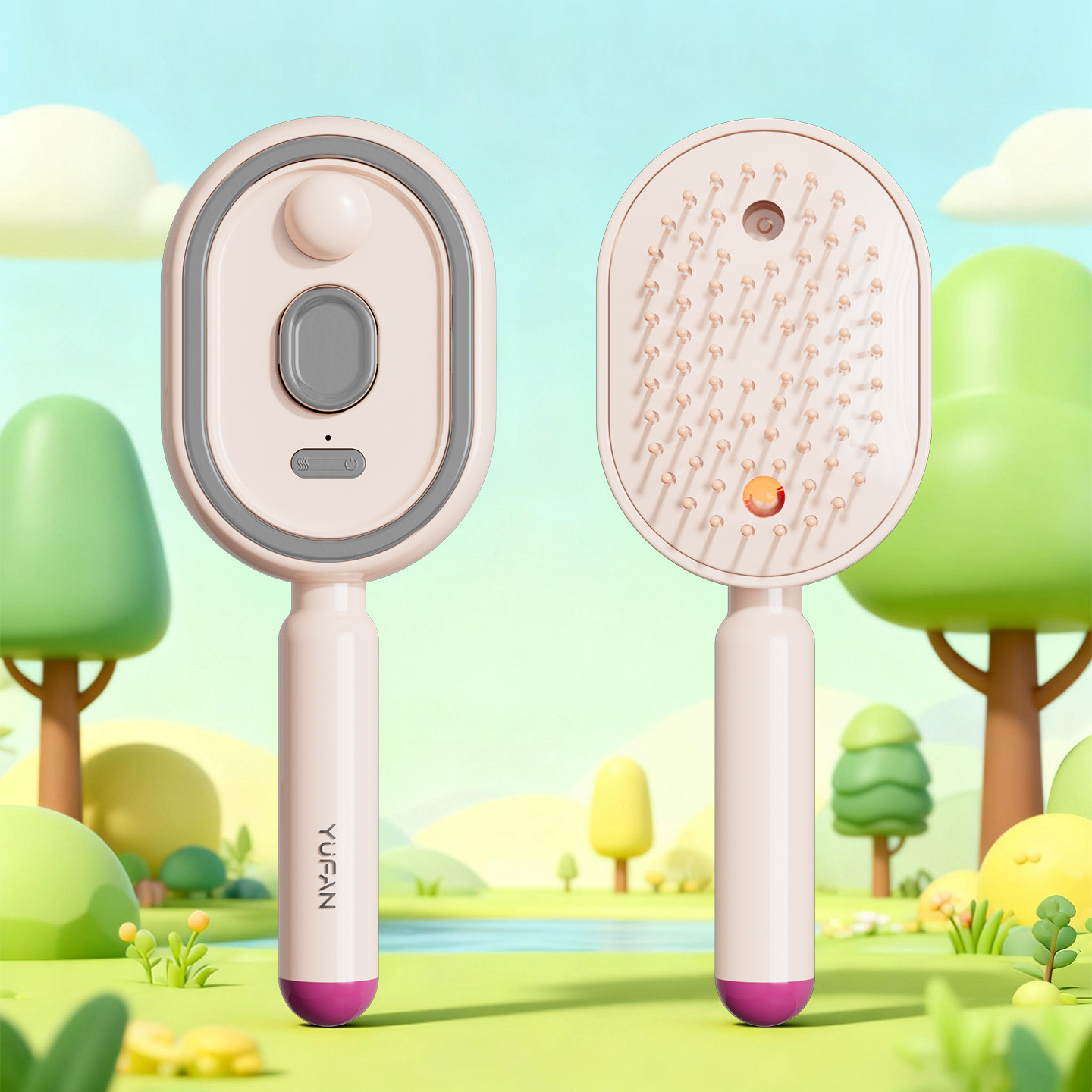 Spray Air Cushion Massage Comb