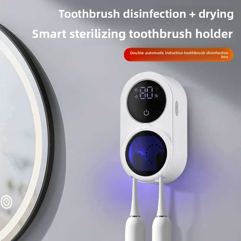 Smart UV Toothbrush Sterilizer Holder